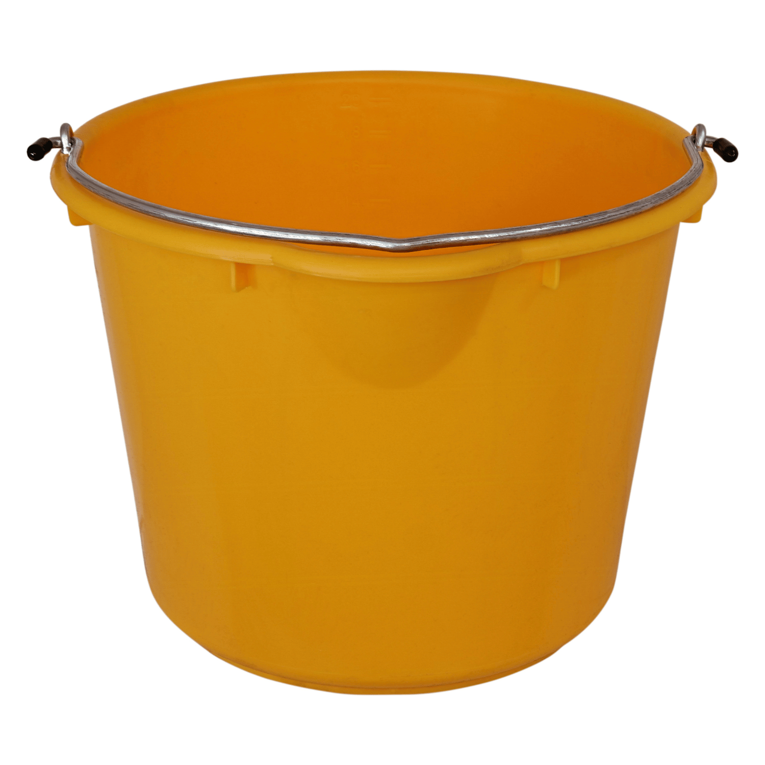Triuso Baueimer kranbar 20 l, max. 41 kg mit Literskala, TÜV geprüft