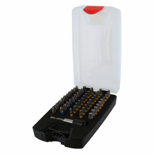 Triuso Bit-Set 51-tlg. Adapter 60 mm mit Quick-Lock