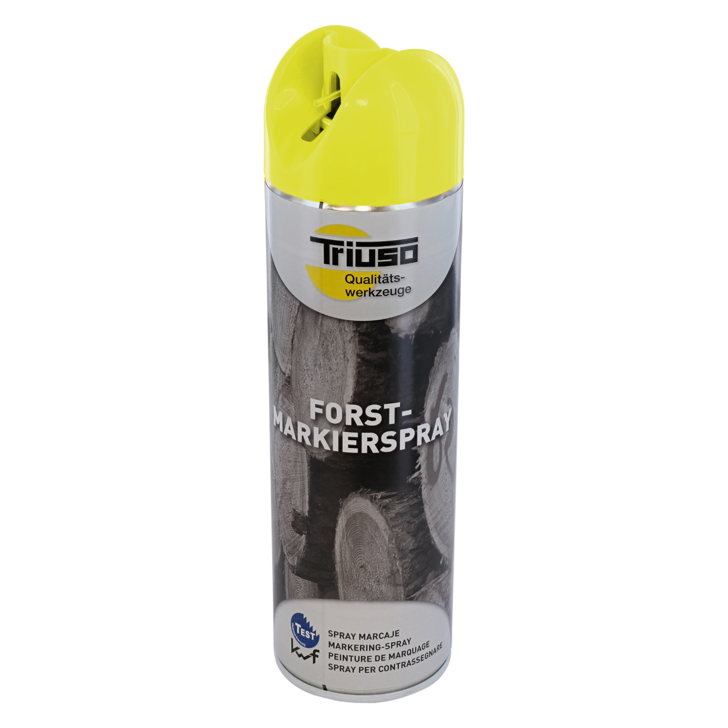 Triuso Forst-Markierspray gelb 500 ml Profi-Qualität, KWF-geprüft