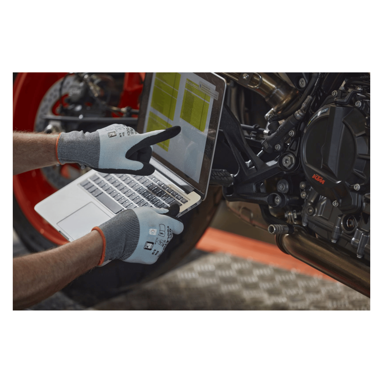Gebol Arbeitshandschuh Master Flex Cool&Touch Gr. 10 – Bild 8