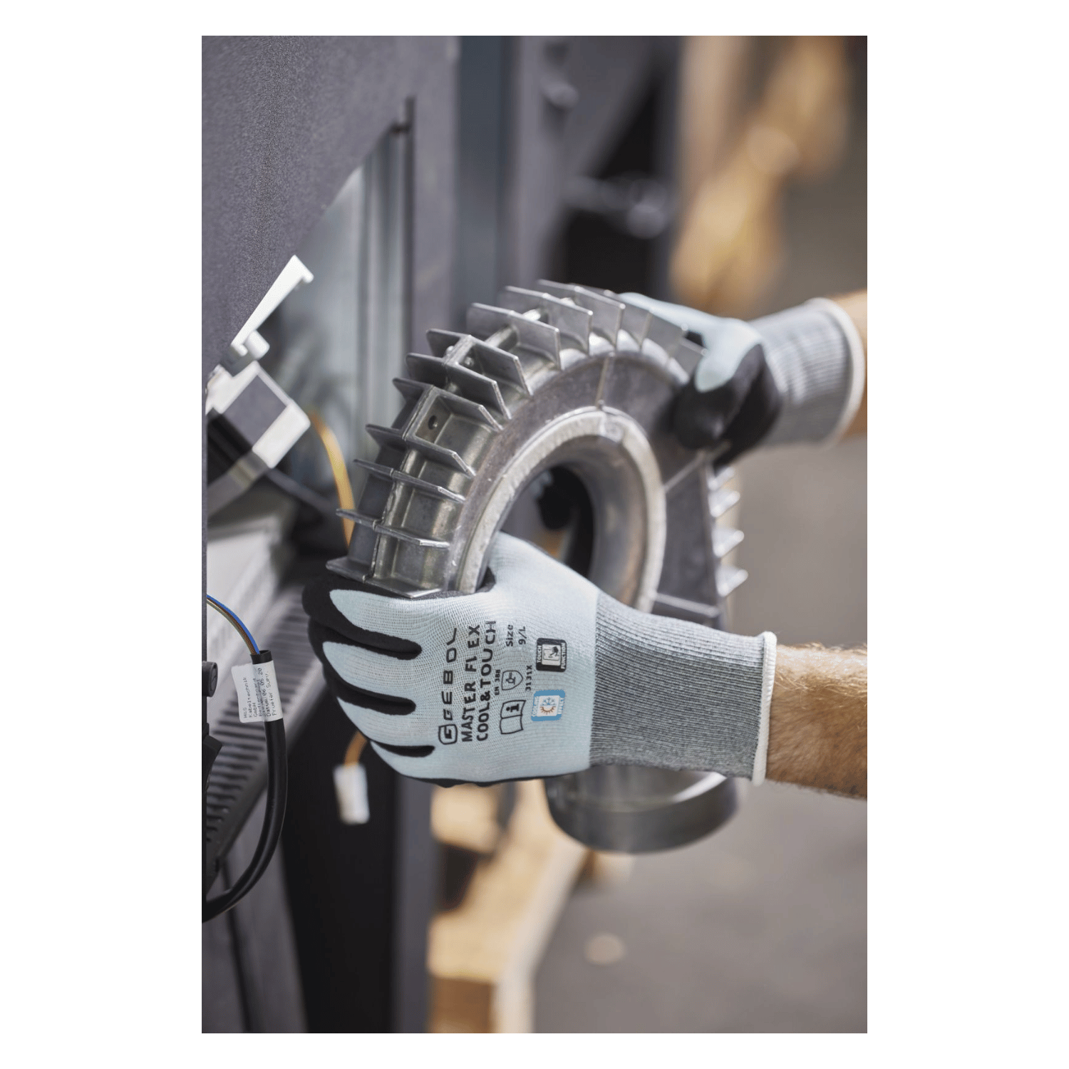 Gebol Arbeitshandschuh Master Flex Cool&Touch Gr. 10 – Bild 6