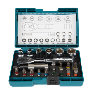 Makita Ratschen-Bit-Set 21-tlg. B-54081 21-teilig • PH, PZ, T, SL, H