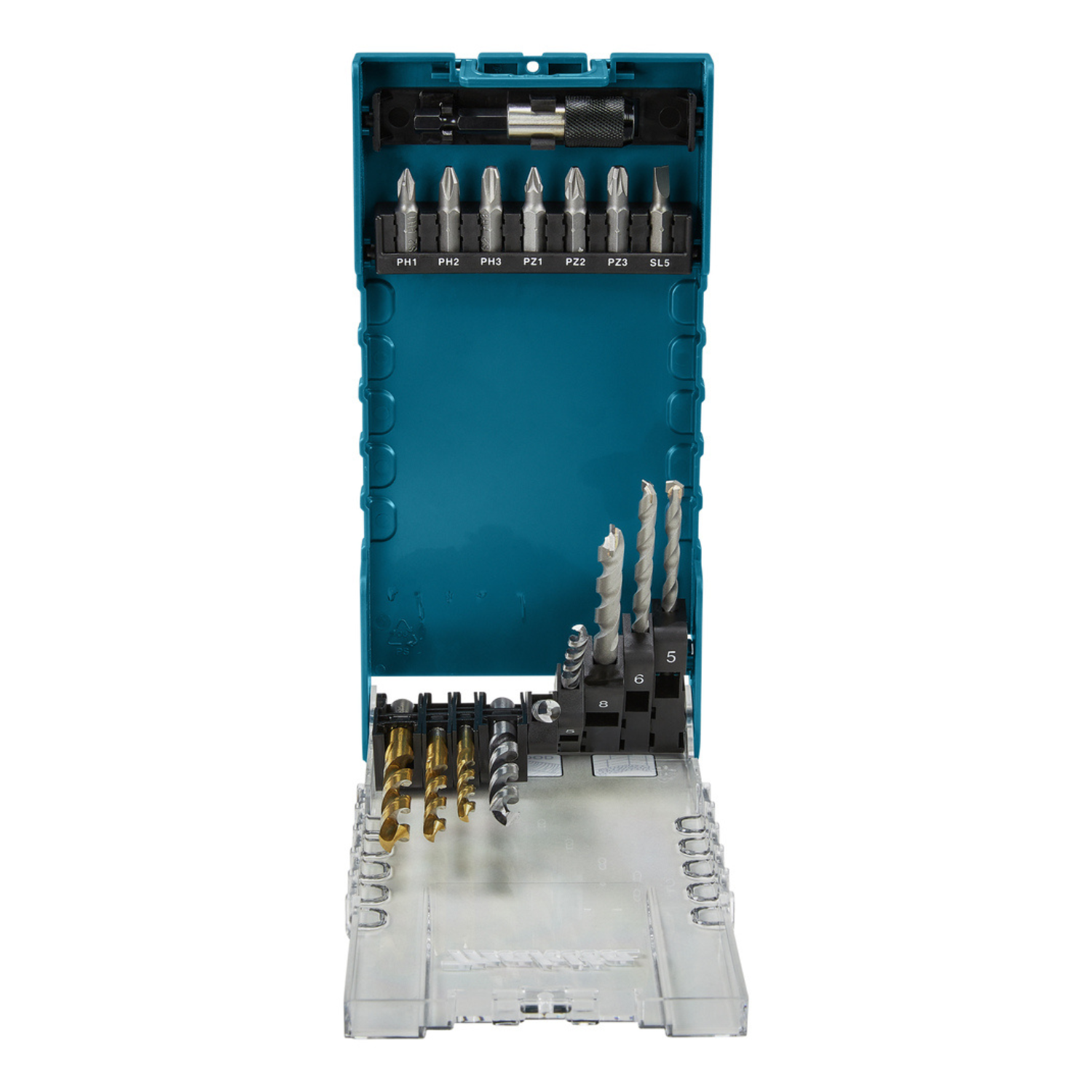 Makita Bohrer-Bit-Set 17-tlg. D-74887 Holz, Metall und Mauerwerk – Bild 4