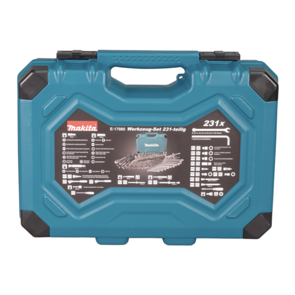 Makita Werkzeug-Set 231-tlg. E-17980 – Bild 5
