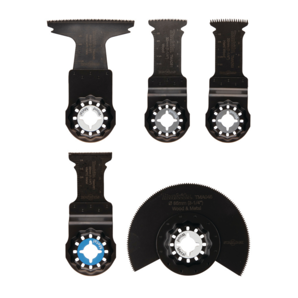 Makita Multifunktionswerkzeug-Set 5-tlg. Starlock E-24935 – Bild 4