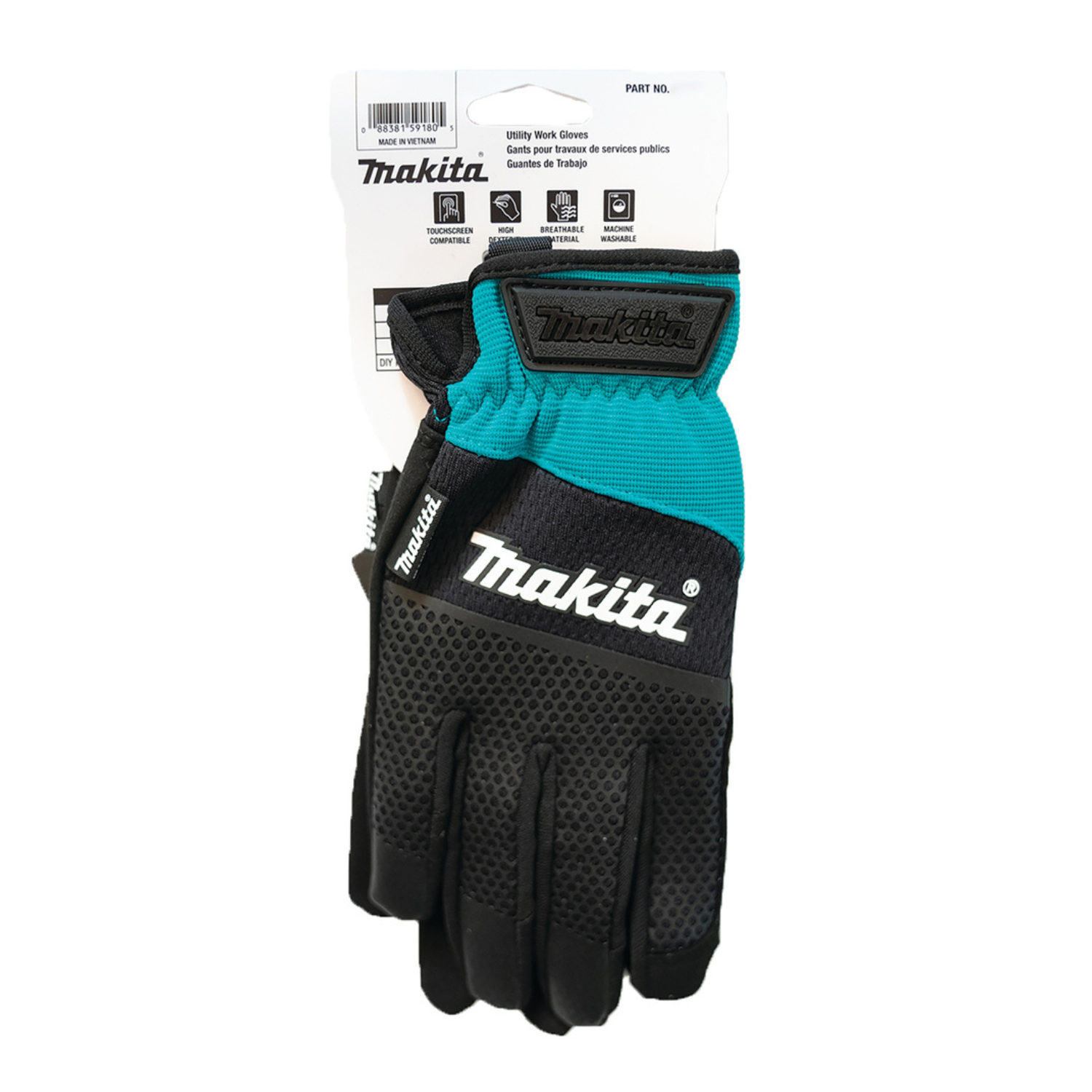 Makita Handschuhe Gr. L (9) flexibel P-84660 – Bild 4