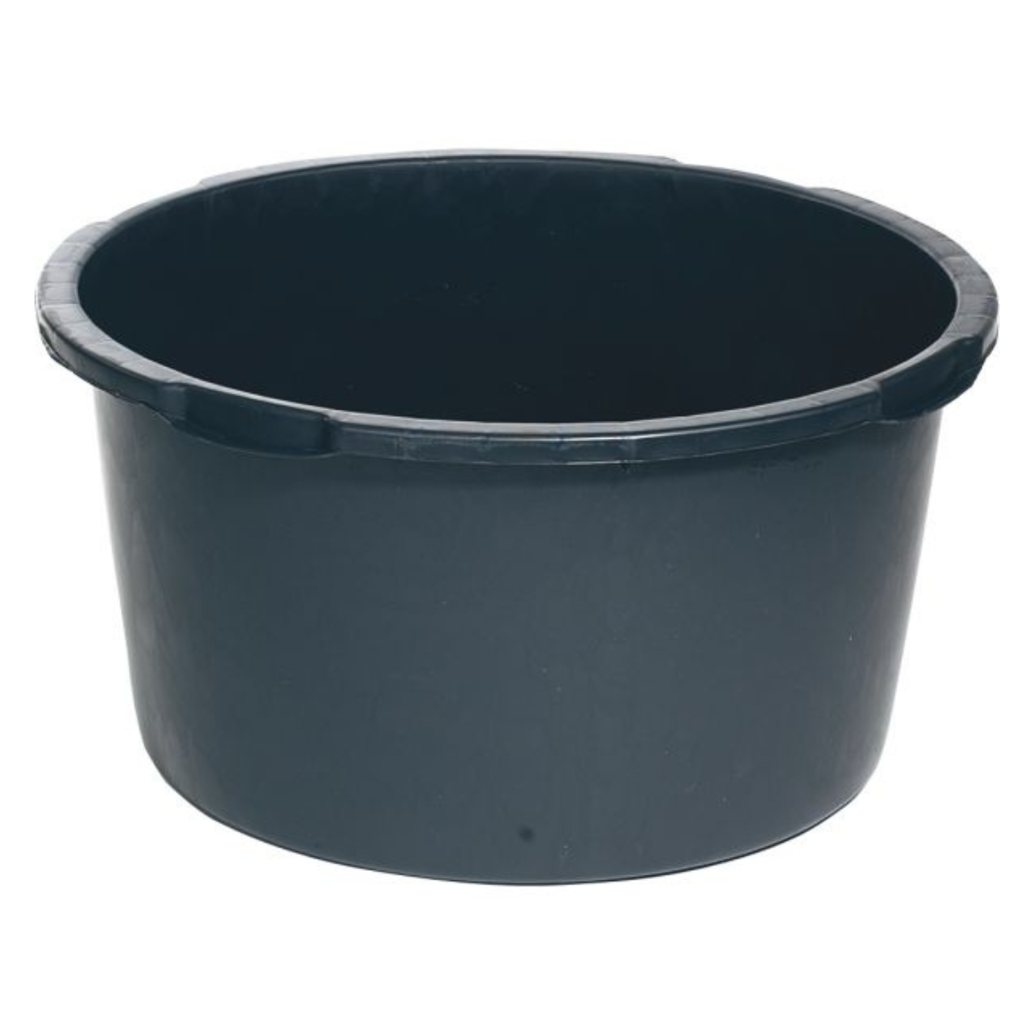 Mörtelkübel 90 Liter schwarz, rund, mit Literskala, Kunststoff, ø 660/520 mm x 350 mm